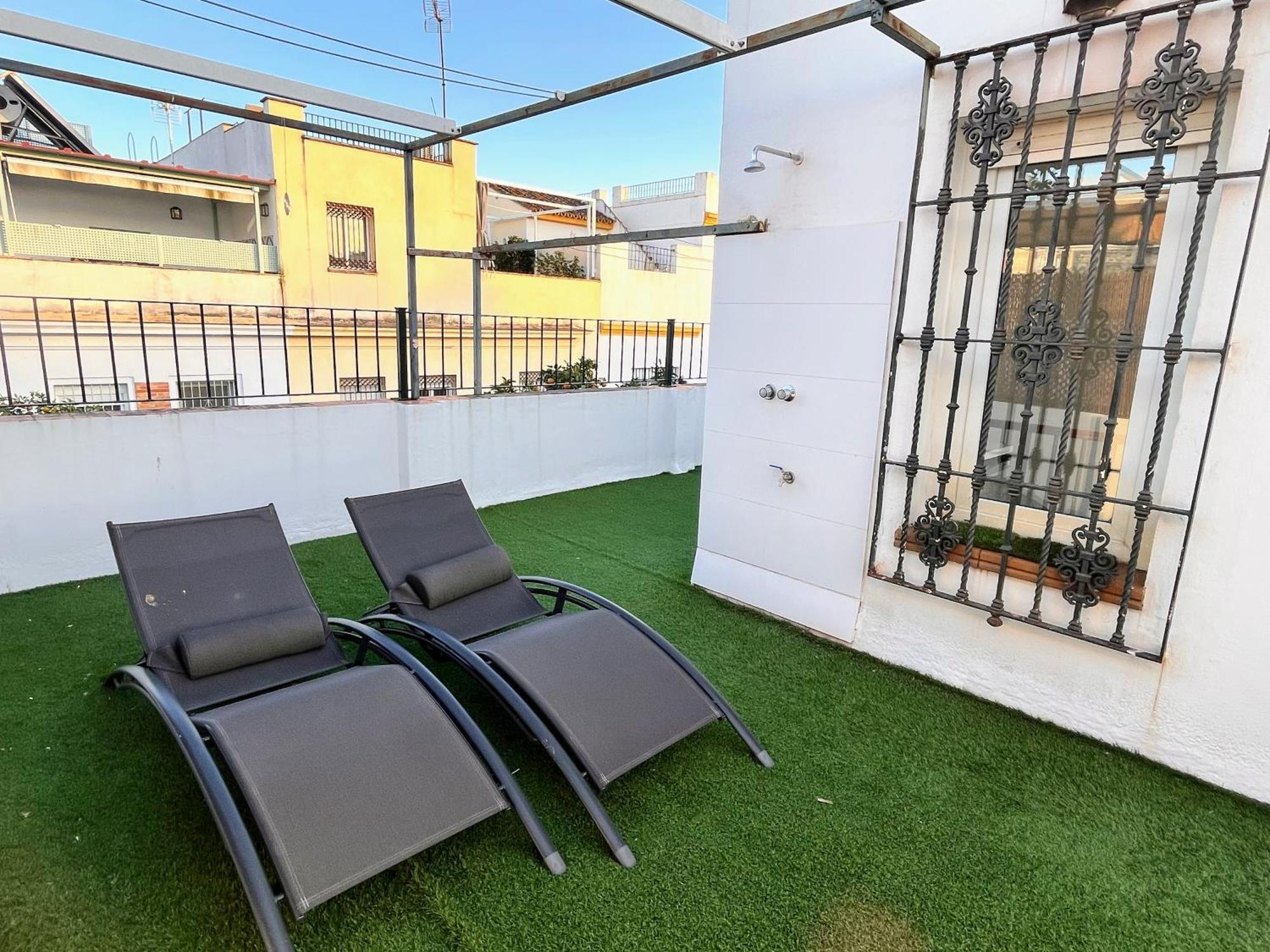 Plaza Espana Family House Sevilla Bagian luar foto